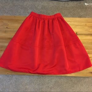 Red Express Full Skirt